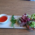 ベビーフェイスプラネッツ - 料理写真:ローストビーフの生春巻