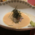 赤坂 渡なべ - 鯛のゴマダレ