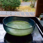 茶庵 芙蓉 - ～茶庵 芙蓉～
      冷抹茶、涼しげな器