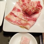 焼肉 徳寿 - 追加のハーフusカルビ