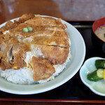 いときん - 大盛カツ丼　950円
            ご飯は一合半はありそう‼︎
            スプーンが付くのでご飯が進む君
            