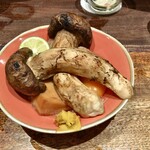 鳥茂 - 黒豚と松茸