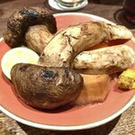 鳥茂 - 黒豚と松茸