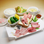 カルビ屋大福尾道店 - 料理写真:大福厳選特盛りセット