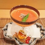 馬車道 大かわ - トマトすり流し