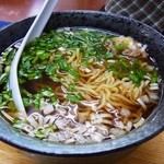 台湾屋台村 - 名物屋台風ミニラーメン￥200