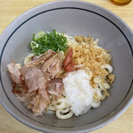 Ittetsu - 冷たいぶっかけうどん500円