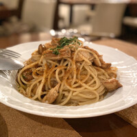 ボッテゴン - 松茸とカラスミのスパゲティ
