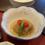 天ぷらふく西 禅と匠 - 小鉢（2020.8）