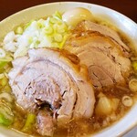 麺屋CHIKUWA - ヤサイモヤシらーめん豚増し