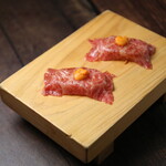 Grilled Wagyu Sushi (1 piece)