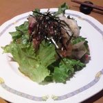 竹田屋 - 前菜のサラダ（和風）