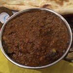 リトル カトマンドゥ - ナスとひき肉カレー上から