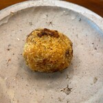 柚木元 - 茸と千代玄豚のコロッケ