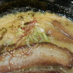 拉麺･つけ麺 穂澄 - 焦がし味噌アップ
