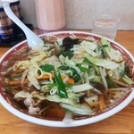 峰来軒 - 野菜ラーメン　普通盛り　　８００円