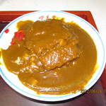 増美家 - カツカレー。メニューにはない 裏メニュー