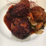 菜香 - (料理)鶏ももの甘辛炒め