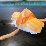 早苗寿司 - 赤貝　350円（税込）。　　　　　2020.09.01