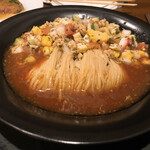 創作麺工房 鳴龍 - トマト冷やし中華　1,000円