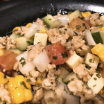 創作麺工房 鳴龍 - トマト冷やし中華具をアップ