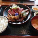 レストランなごみのや - 厳選肉3種類食べ比べ【肉ざんまい】税込￥1,000