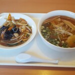 らーめんてい楓 - 中華飯と醤油ラーメン