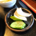 Shibazaki Shiyokudou - しばざき食堂　お新香