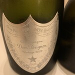 Restaurant La FinS - Dom Perignon vintage 2002 Champagne