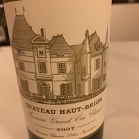 レストラン ラ フィネス - 2007 Chateau Haut Brion Rouge