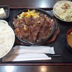 四季 - ハラミステーキ定食