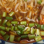 台湾牛肉麺店Fan - 台湾ラーメンのスープ。