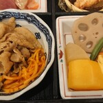 Shouya - 豚生姜焼き、煮物