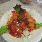 珉王 - 小エビチリソース