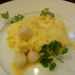 中国麺飯 勇 - ホタテのふわとろ卵