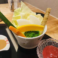 北新地 天婦羅 ぼん次 - 野菜サラダ