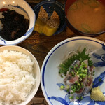 Maruya - 鰯の刺身定食