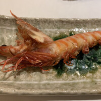 鮨 七海 - 車海老塩焼