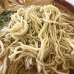 元祖十文字中華そば マルタマ - 麺