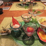 望楼NOGUCHI登別 - 前菜(2020年8月)