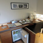 望楼NOGUCHI登別 - 室内の冷蔵庫(2020年8月)