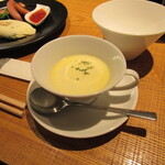 望楼NOGUCHI登別 - じゃがいものポタージュ(2020年8月)