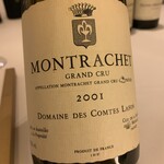 レストラン ラ フィネス - 2001  Domaine Comtes Lafon Monrache Grand Cru