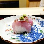 道人 - 明石岩屋の鬼鯵　棒寿司