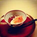 道人 - 蓮根餅と無花果　最高でした!!!!!