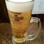 麺屋 天孫降臨 - 2012.6.26　やっぱ餃子とビールでしょ♪