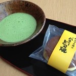 あずき庵 - 抹茶セット（300円）