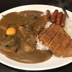 マドラスカレー　 - マドラスカレー メガトッピング 1250円(税込)＋生玉子 50円