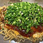 ＫＩＫＩ - そば肉玉チーズ＆ネギトッピング