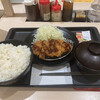 松のや - ロースカツ定食550円
